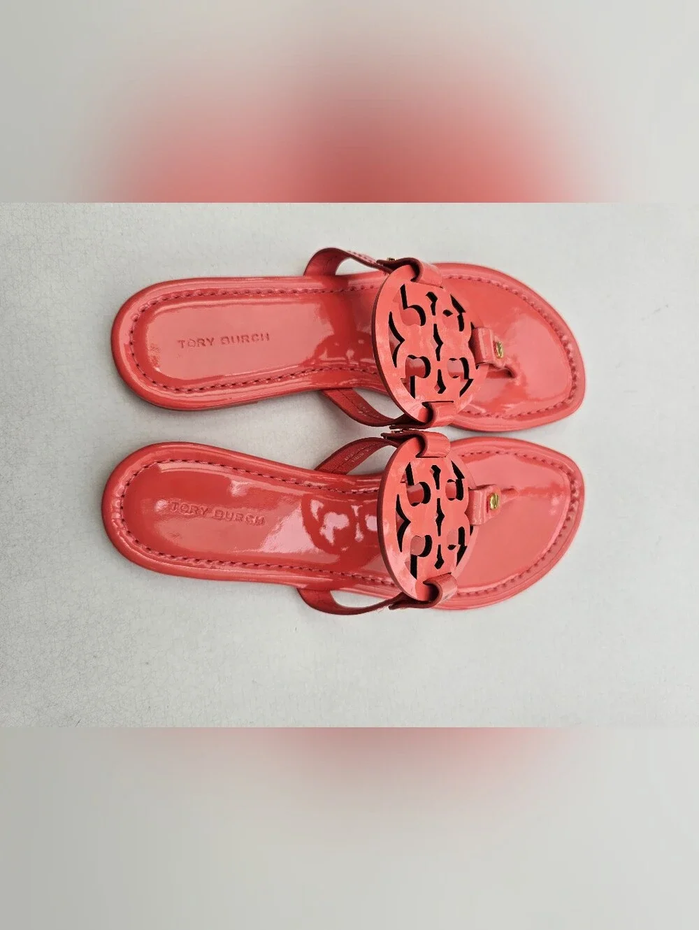 Tory Burch Miller Patent Thong Sandal